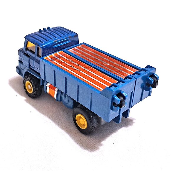 Vintage 1984 GoBot Toys Blue Dump Truck Robot and Red/Black Transformer Train - Picture 7 of 16